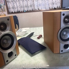 ビクターCDMDレコーダースピーカー2個の画像