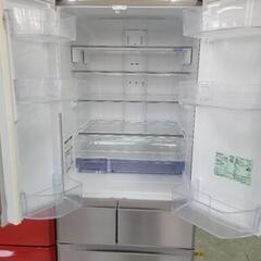 MITSUBISHI　三菱　6ドア冷蔵庫　MR-JX52C　517L　中古　リサイクルショップ宮崎屋住吉店25.7.24の画像