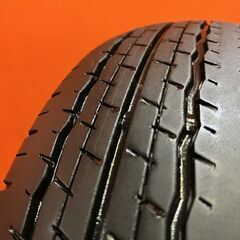 DUNLOP SP175L 155/80R14 88/86N LT 14インチ 2本 22年製 バリ溝 プロボックス サクシード等　(KTH319)の画像