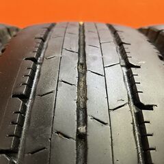 DUNLOP ENASAVE SPLT50 205/70R16 111/109N LT 16インチ ライトトラック用 夏タイヤ 6本 21年製 バリ溝 エルフ キャンター等　(KTS225)の画像