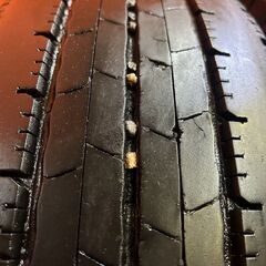 DUNLOP ENASAVE SPLT50 205/70R16 111/109N LT 16インチ ライトトラック用 夏タイヤ 6本 21年製 バリ溝 エルフ キャンター等　(KTS225)の画像