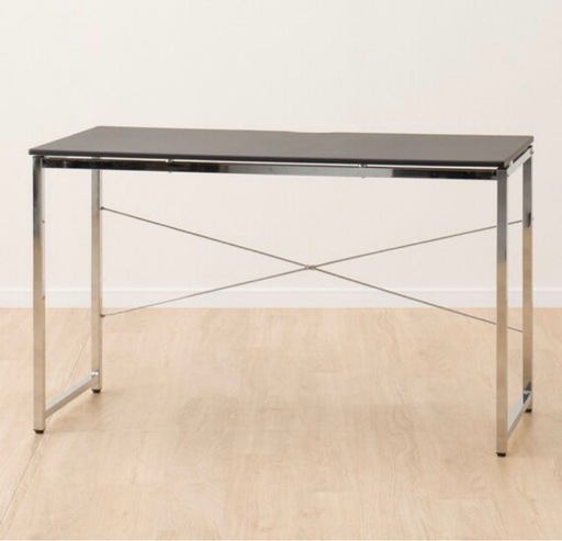 ニトリパソコンデスク(Nトリシア120BK) 120㎝幅 ブラック