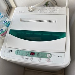 ヤマダ電気 HERB Relaxe洗濯機 4.5kg　の画像
