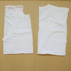 ②夏用男性肌着LL　2枚　未着用　TOPVALUEの画像