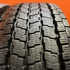 YOKOHAMA ice GUARD iG91 195/80R15 107/105L LT 15インチ スタッドレス 4本 23年製 バリ溝 ハイエース キャラバン等　(KTS226) の画像