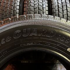 YOKOHAMA ice GUARD iG91 195/80R15 107/105L LT 15インチ スタッドレス 4本 23年製 バリ溝 ハイエース キャラバン等　(KTS226) の画像
