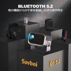 ②【sovboi】プロジェクター 天井投影可能の画像