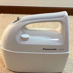 【極美品】Panasonic　ハンドミキサーMK-H4-Wの画像