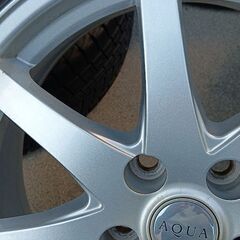 冬17インチ【富山】トヨタ専用★ハリアー★RAV4★ヴァンガード 225/65R17 日本製 ダンロップ 中古4本 車検対応アルミの画像