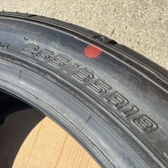新品1本 グッドイヤー イーグル RSスポーツ 265/35R18 2014年製の画像