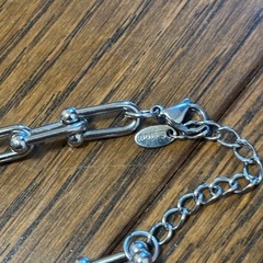 シルバー　ネックレスの画像