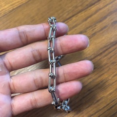 シルバー　ネックレスの画像