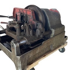 アサダ パイセット TH2 パイプネジ切り機 ダイヘッド付 中古動作品の画像
