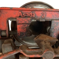 アサダ パイセット TH2 パイプネジ切り機 ダイヘッド付 中古動作品の画像