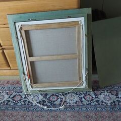 油絵、風景画、二科展、作家物、委託品の画像