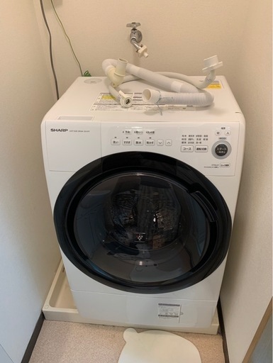 値下げ　本日限り出品！シャープドラム式洗濯機