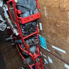 XJR400 4hm書類付きフレームの画像