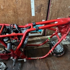 XJR400 4hm書類付きフレームの画像