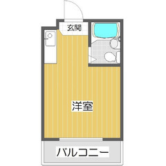1ワンルーム ✨極安✨こちらの物件初期費用無料です✨生活保…