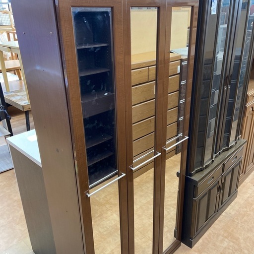 シューズボックス　ブラウン　3枚扉　入荷致しました！！