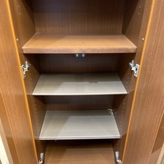 シューズボックス　ブラウン　3枚扉　入荷致しました！！の画像