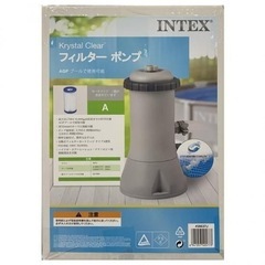 インテックス フィルターポンプ 循環ポンプ 大型プール フィルターの画像