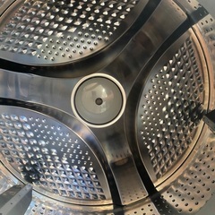 【※緊急※値下げ交渉可能】日立 HITACHI ビッグドラム ななめ型ドラム式洗濯乾燥機(9.0kg) 左開き ヒートリサイクル 風アイロン ライトベージュの画像