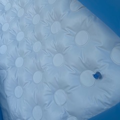 レクタングラー　ベビープール 166cm×100cm×25cm 水色 の画像