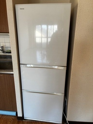冷蔵庫　TOSHIBA 受け渡し決定