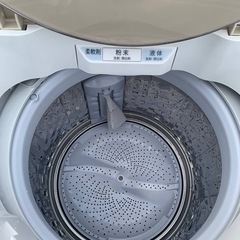 🌸SHARP 全自動電気洗濯機 ES-KSV9E-Nの画像