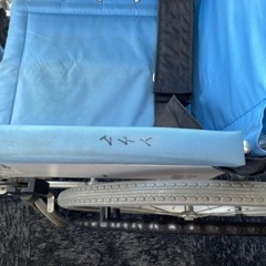 MiKi 車椅子 中古 軽量タイプ ブレーキ付き 介助式の画像