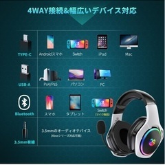 箱付き ゲーミングヘッドセットの画像