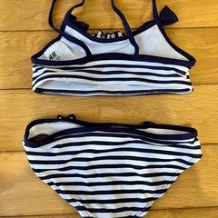H&M キッズ 水着 4歳～6歳 ボーダーの画像
