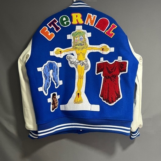 saint mxxxxxx × 村上隆 セントマイケルスタジャン (ヤマギシ
