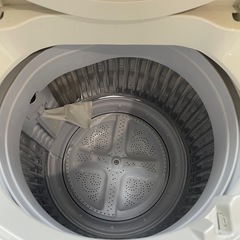 2020年製 美品 SHARP 洗濯機 6kg の画像