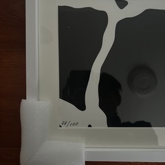  kaws man's best friend シルクスクリーン ED100の画像