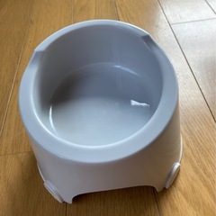 ネコ用ごはん&水飲み茶碗の画像