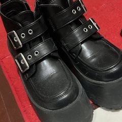 GRL厚底ブーツの画像