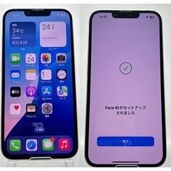 iPhone13スターライト（白）　256GB　新品バッテリー100％　ランクA　不明な部品表示なし今月いっぱい3000円OFFの画像