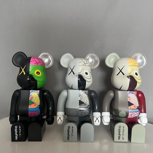 BE@RBRICK ベアブリック KAWS カウズ 人体模型 400%