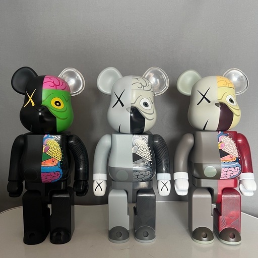 BE@RBRICK ベアブリック KAWS カウズ 人体模型 400%