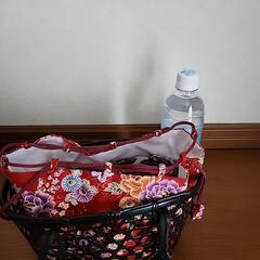 かごバッグ　籠　浴衣　着物の画像