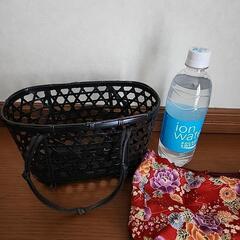 かごバッグ　籠　浴衣　着物の画像