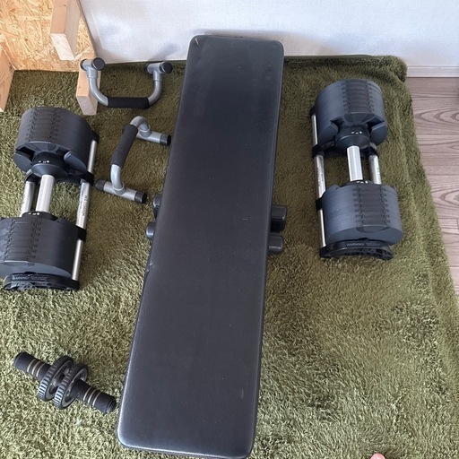 フレックスベル ダンベル 36kg ×2 2kg刻み フラットベンチ フレックス