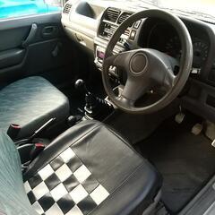 ジムニーXA　平成11年式　5速シフト　エンジン良好ターボ良好　車検半年付いてます　走行距離109380㌔　キャンプ⛺️　山林のお仕事　カスタム　リフトアップベース車にの画像