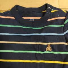 GAP(ギャップ)　ベビー用半袖ロンパース　6〜12M(70cm)の画像