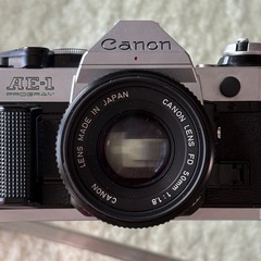 Canon AE-1 Program 一眼レフカメラの画像
