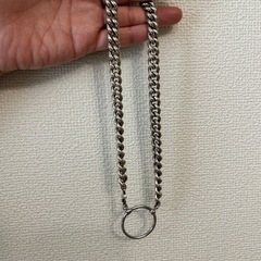 1番即決の方は1万円値引きします。【未使用新品】NYブランド/シルバーネックレス/グラスホルダーの画像