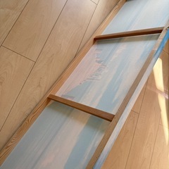 風景画 桟橋と青い海の画像
