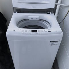 洗濯機　22年製　美品の画像